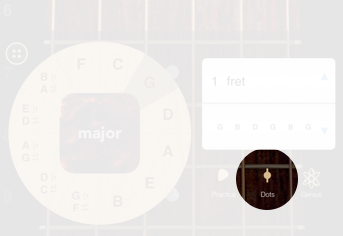 ChordBank dots button